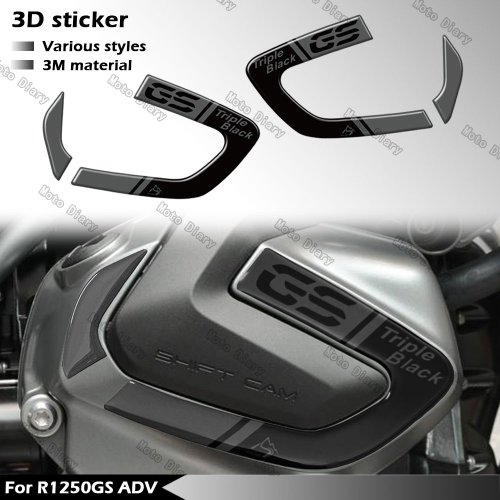 Afbeelding van 3D Kleppendeksel Sticker voor BMW R1250GS Adventure