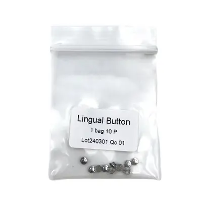 Image de Boutons Linguaux Orthodontiques - Pack de 10
