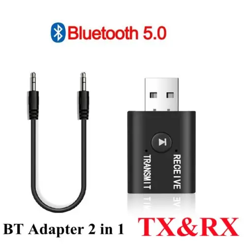 Image de Adaptateur USB Bluetooth 5.0 2 en 1