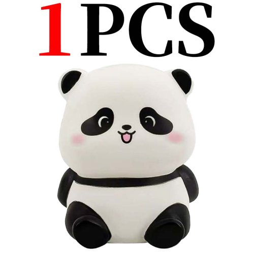 Immagine di Nuovo panda LED luce notturna soggiorno simpatico panda lampada di plastica decorazione da comodino ...