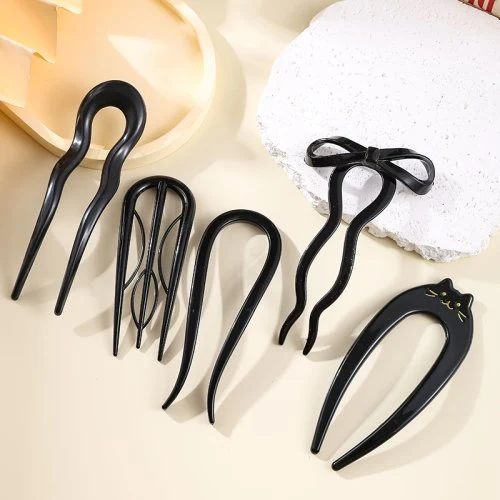5PCS zwart