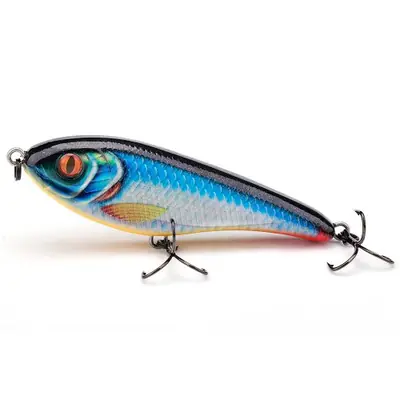 Image de Leurre de Pêche TreHook 9cm - Jerkbait Rattling pour Brochet