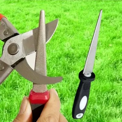 Image de Affûteur de Couteaux Diamant Double Face - Design Élégant & Pratique