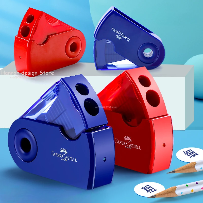 Image of Dual-Function Pencil Sharpener with Single and Double Hole Design – Compact, Durable, and Efficient for Students and Office Use