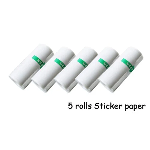 Sticker papier 5pcs