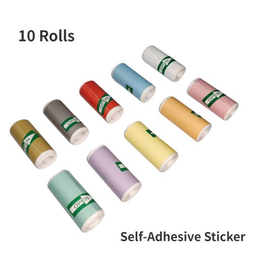 10Roll Color Sticker