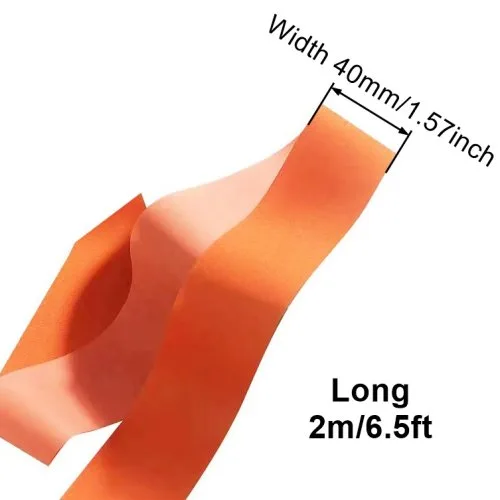 2m 6.5ft lang oranje
