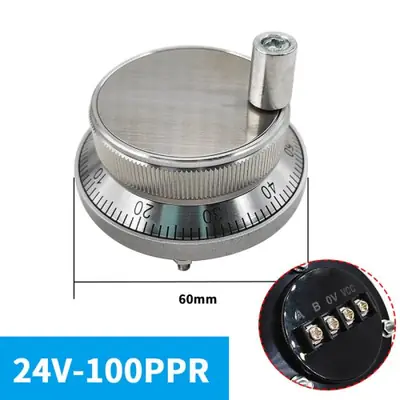 Image de Pulseur Volant CNC 24V - Encodeur Rotatif 60mm