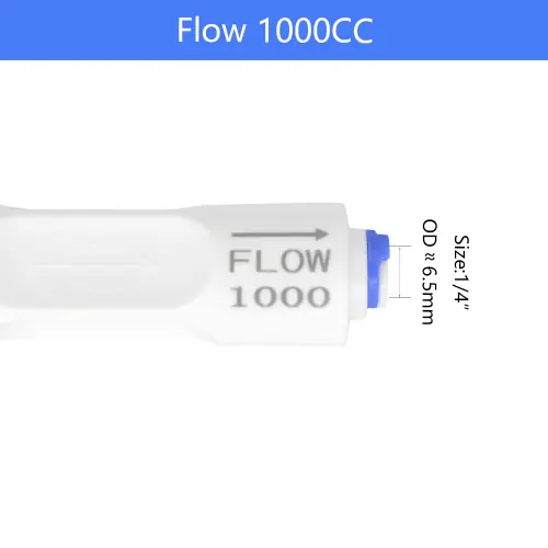 Débit 1000 cc