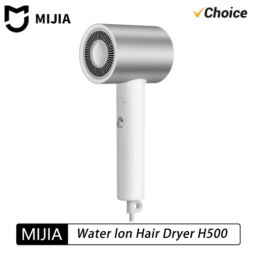 Image of Natural Ionic Hair Dryer with Negative Ion Technology for Healthy, Smooth, and Fast-Drying Hair