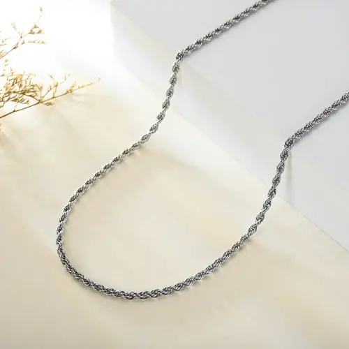 Argent corde chaîne B