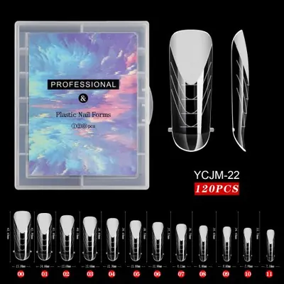 Image de 120 Faux Ongles Formes Doubles - Extension Rapide & Précise
