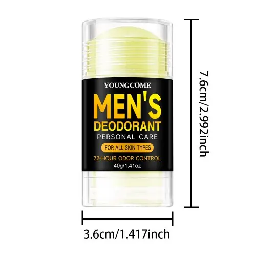 Image de Déodorant Bâton Santal Homme - Anti-Transpirant & Parfum Durable