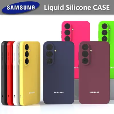 Étui Silicone Liquide pour Samsung Galaxy S24