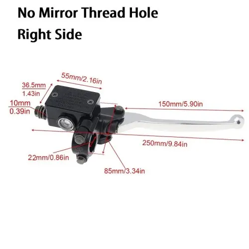 Image de Kit Maître-Cylindre CNC Frein & Embrayage pour Moto Honda