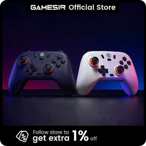 Gamesir Nova Lite Switch Controller - Draadloze Gamepad met Hall Effect voor Nintendo Switch, iPhone, Android, Mobiele Telefoon en PC