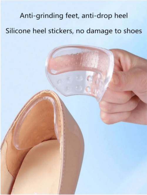 Image de Protège-Talons en Silicone Antidérapant - Confort & Sécurité