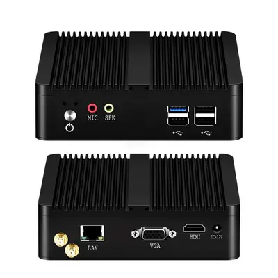 Image de Mini PC Silencieux Intel Celeron J1900 - Ultra Compact & Puissant