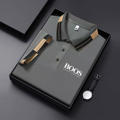 Zdjęcie Męska Koszulka Polo w Paski – Modna i Oddychająca