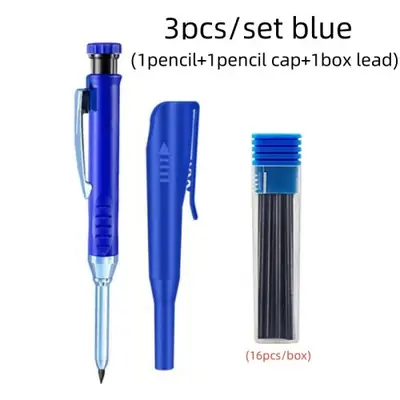 Image de Crayons de Charpentier Professionnels - 16 Recharges + 2.8mm