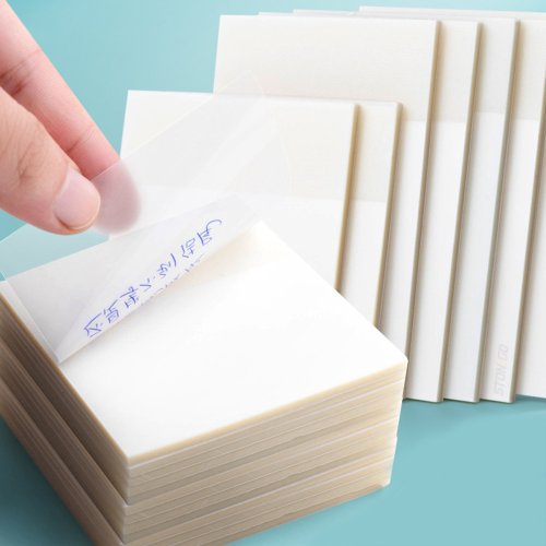Image de Bloc Notes Transparent Auto-Adhésif - 50 Feuilles