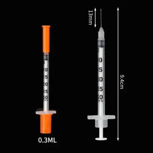 Image de Seringues Vétérinaires Jetables 1ml - Pour Chiens, Chats, Cochons