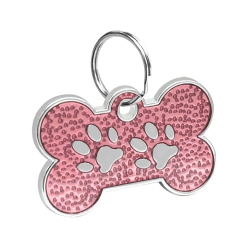 Image of Anti-lost Dog ID Tag Personalized Dogs Cat Tags Bone Shape Customized Pet Nameplate for Collar Necklace Free Gift Chihuahua