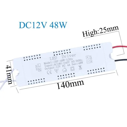New 12V 4A 48W