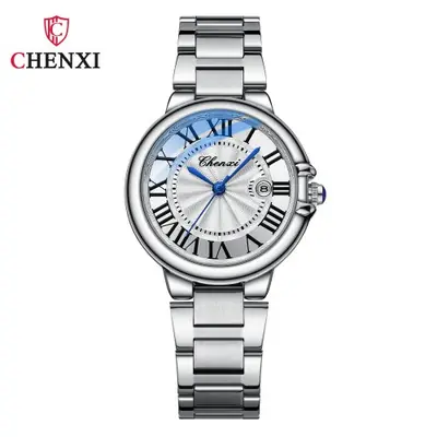 Image de Montre de Couple Luxe Acier Inoxydable - Élégance & Style
