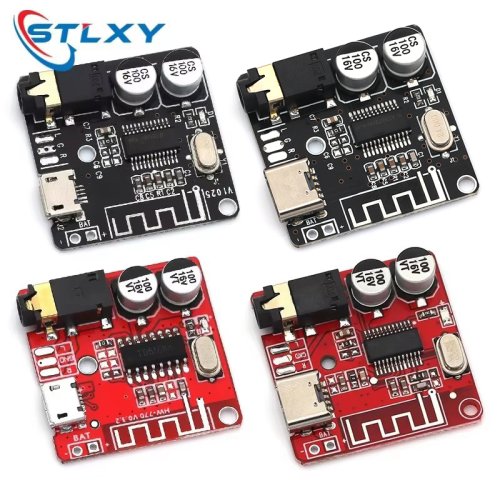 Afbeelding van Bluetooth Audio Ontvangerbord met Bluetooth 5.0, MP3 Lossless Decoder, Draadloze Stereo Muziekmodule voor Hoogwaardige Geluidskwaliteit