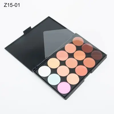 Image de Palette Correcteur Visage 15 Couleurs - Maquillage Professionnel