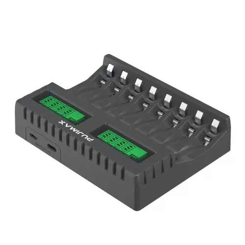 Image de Chargeur Intelligent LED pour Piles Rechargeables AA/AAA