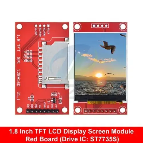 1,8 TFT Placa roja