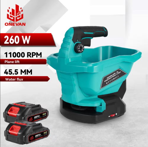 Immagine di Spalmatore Elettrico per Fertilizzanti 140 cm - 6 Marce, Senza Fili, Batteria 18V Makita