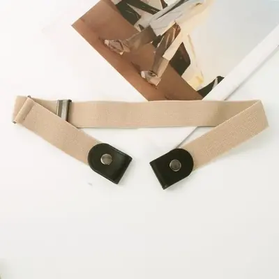 Image de Ceinture Élastique Invisible - Sans Couture, Polyvalente & Mode