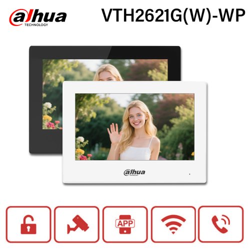 Immagine di Videocitofono Dahua IP con Schermo 7" - Connessione Wi-Fi e PoE