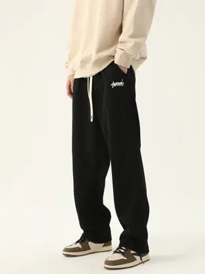 Image de Pantalons de Jogging Homme Baggy 2024 - Respirants & Tendance