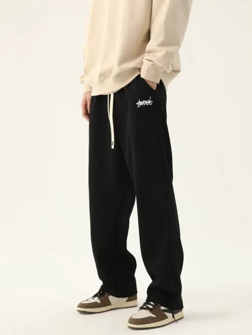 Image de Pantalons de Jogging Homme Baggy 2024 - Respirants & Tendance