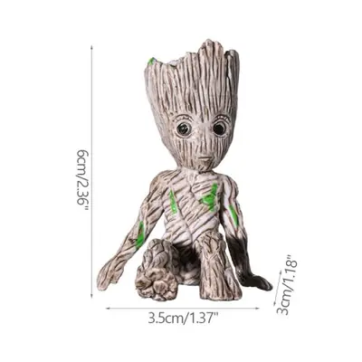 Image de Mini Figurine Artisanale - Décoration Bureau Design