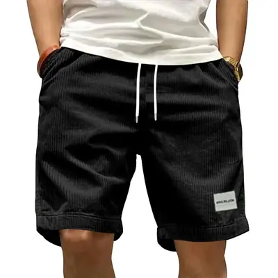 Image de Short Cargo Vintage Homme - Velours Côtelé Respirant