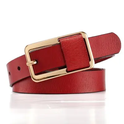 Image de Ceinture Cuir Femme Élégante - Taille Large & Cintrée