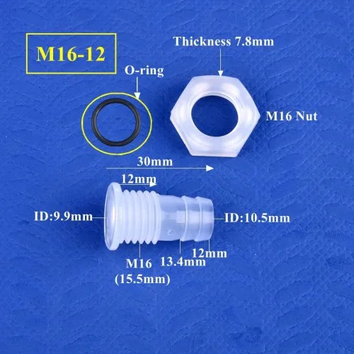 M16-12 Met O-ring