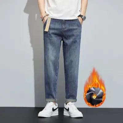 Image de Jean Sarouel Bleu Foncé Homme - Confort & Style Hiver