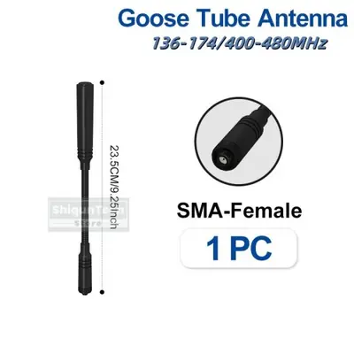 Image de Antenne Tactique Col de Cygne Double Bande VHF/UHF