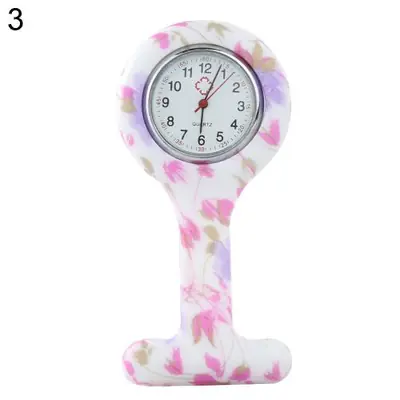 Image de Montre de Poche Infirmière - Silicone & Numérique