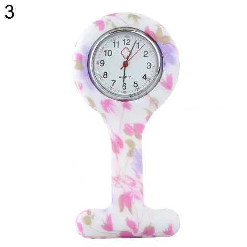 Image de Montre de Poche Infirmière - Silicone & Numérique