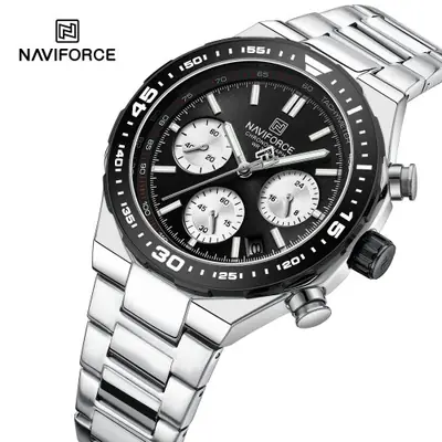 Image de Montre Homme Luxe Acier Inoxydable - Élégante & Étanche