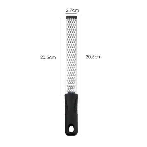 Image de Râpe multifonctionnelle inoxydable pour fromage et légumes