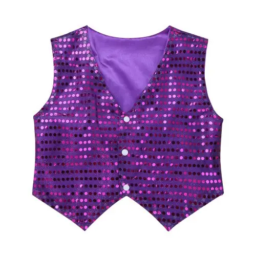 Image de Chemise de Danse Brillante pour Garçons