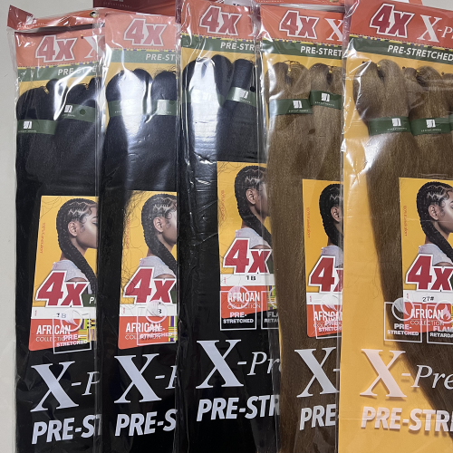 Bild von 38-Zoll Synthetische Flecht Haare – 4-Strang Zopf, Vorgedehntes Kanekalon, Flammhemmend, Ideal für Box Zöpfe und Twist Styles für Damen